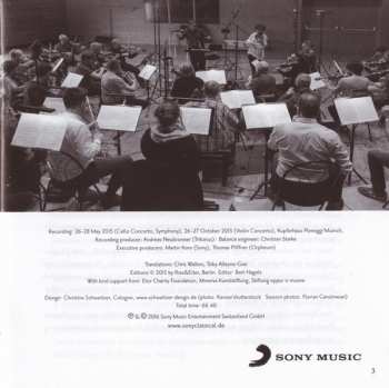CD Antonín Vranický: Violin Concerto Op. 11 • Cello Concerto Op. 25 • Symphony Op. 16/3