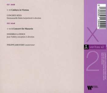 2CD Philippe Jaroussky: Caldara In Vienna / Un Concert Pour Mazarin