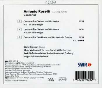 CD Sarah Willis: Clarinet Concertos 1 & 2 - Concerto For 2 Horns