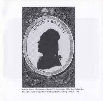 CD Antonio Rosetti: Three Violin Concertos