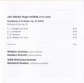 CD WDR Sinfonieorchester Köln: Salieri ∙ Hummel ∙ Voříšek