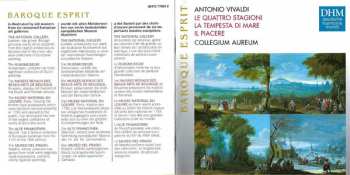 CD Antonio Vivaldi: Le Quattro Stagioni / La Tempesta Di Mare / Il Piacere
