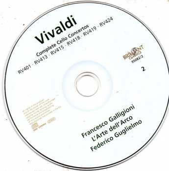 4CD/Box Set Antonio Vivaldi: Complete Cello Concertos