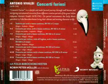 CD Antonio Vivaldi: Concerti Furiosi