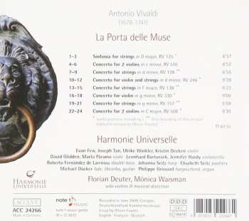 CD Antonio Vivaldi: La Porta Delle Muse - Concerti & Sinfonie