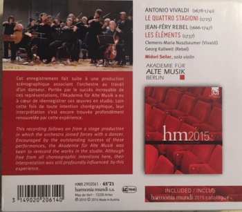 CD Antonio Vivaldi: Le Quattro Stagioni, Les Elements