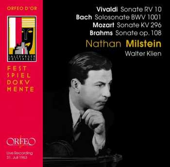 CD Johann Sebastian Bach: Sonate RV 10 / Solosonate BWV 1001 / Sonate KV 296 / Sonate Op.108