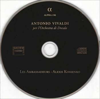 CD Antonio Vivaldi: Per L'Orchestra Di Dresda (Vol.1)