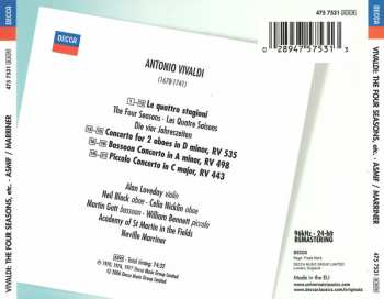CD Antonio Vivaldi: The Four Seasons