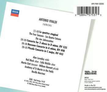CD Antonio Vivaldi: The Four Seasons