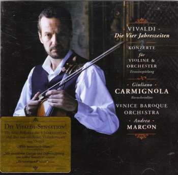CD Antonio Vivaldi: Die Vier Jahreszeiten - 3 Konzerte Für Violine & Orchester (Ersteinspielung)