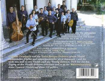 CD Antonio Vivaldi: Die Vier Jahreszeiten - 3 Konzerte Für Violine & Orchester (Ersteinspielung)