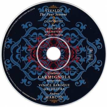 CD Antonio Vivaldi: Die Vier Jahreszeiten - 3 Konzerte Für Violine & Orchester (Ersteinspielung)