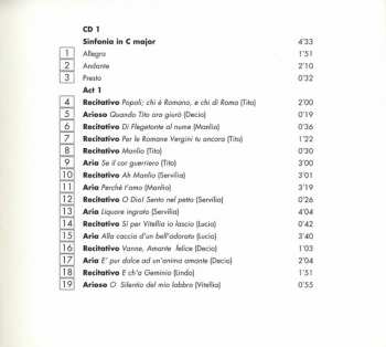3CD/Box Set Antonio Vivaldi: Tito Manlio