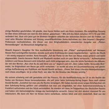 CD Anyone's Daughter: Piktors Verwandlungen