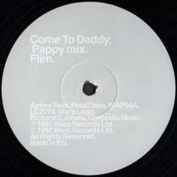 LP Aphex Twin: Come To Daddy