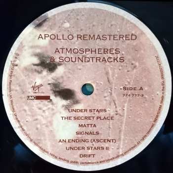 2LP Brian Eno: Apollo: Atmospheres & Soundtracks (Extended Edition) LTD