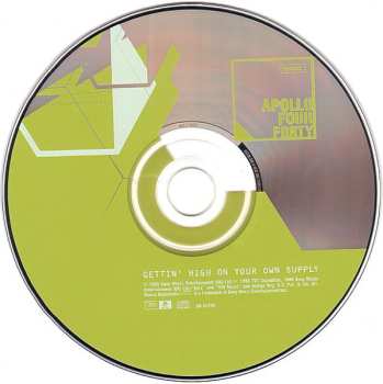 CD Apollo 440: Gettin' High On Your Own Supply