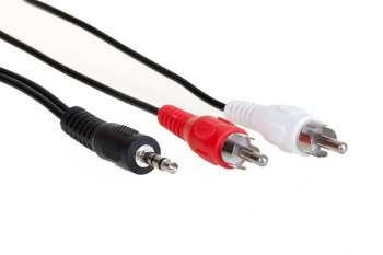 Hi-Fi AQ CA42012 3,5 Mm Jack - 2x RCA 1,2m