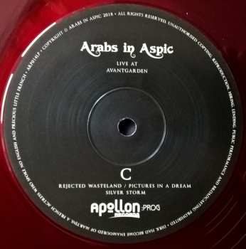 2LP Arabs In Aspic: Live At Avantgarden LTD | CLR
