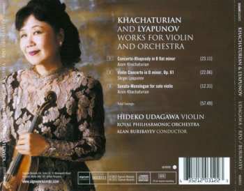 CD The Royal Philharmonic Orchestra: Concerto-Rhapsody, Sonata-Monologue For Solo Violin, Violin Concerto