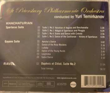 CD Maurice Ravel: Khachaturian: Orchestral Suites From Spartacus & Gayaneh