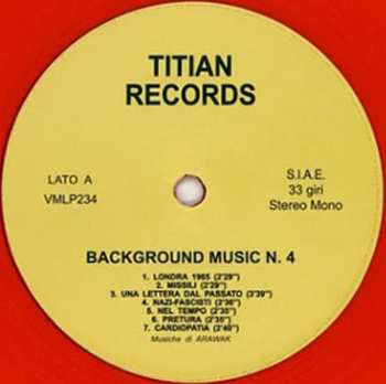 LP Arawak: Background Music N. 4 CLR | LTD