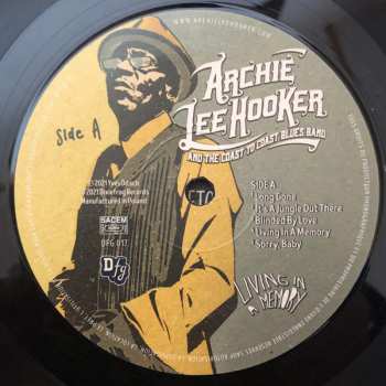 LP Archie Lee Hooker & The Coast to Coast Blues Band: Living In A Memory