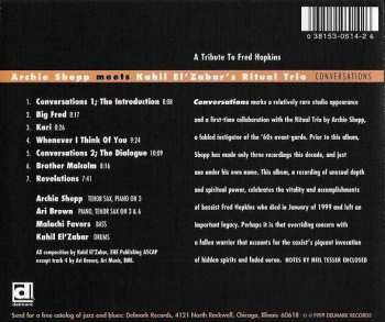 CD Archie Shepp: Conversations