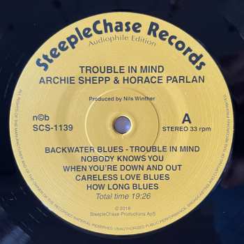 LP Archie Shepp: Trouble In Mind