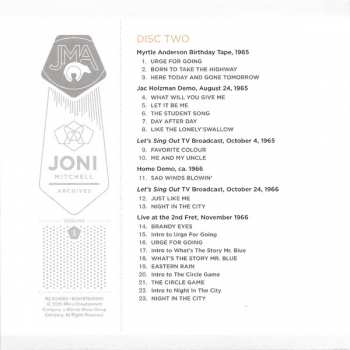 5CD/Box Set Joni Mitchell: Archives Volume 1: The Early Years 1963-1967 