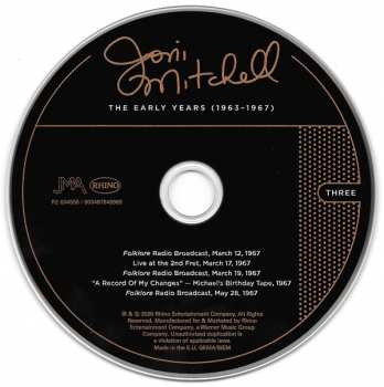 5CD/Box Set Joni Mitchell: Archives Volume 1: The Early Years 1963-1967 