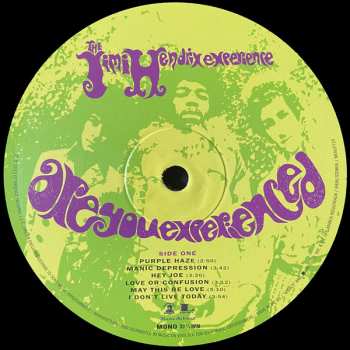 LP The Jimi Hendrix Experience: Are You Experienced