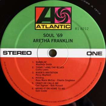 6LP/Box Set Aretha Franklin: Atlantic Records 1960s Collection
