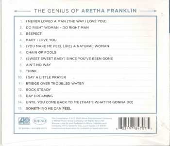 CD Aretha Franklin: The Genius Of Aretha Franklin