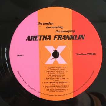 LP Aretha Franklin: The Tender, The Moving, The Swinging Aretha Franklin