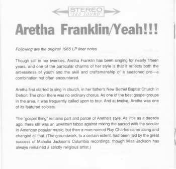 CD Aretha Franklin: Yeah!!!