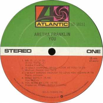 LP Aretha Franklin: You