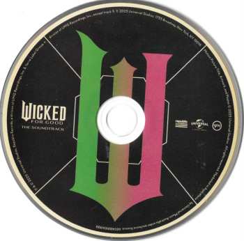 CD Ariana Grande: Wicked: For Good (The Soundtrack)