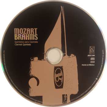 CD Arianna String Quartet: Mozart Brahms Quintetos Para Clarinetes