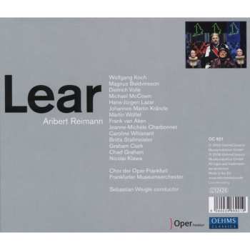 2CD/Box Set Aribert Reimann: Lear