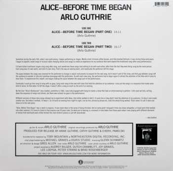LP Arlo Guthrie: Alice-Before Time Began  LTD | CLR
