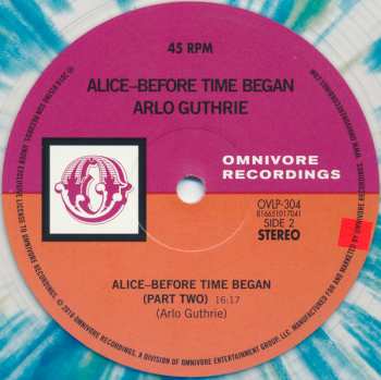 LP Arlo Guthrie: Alice-Before Time Began  LTD | CLR