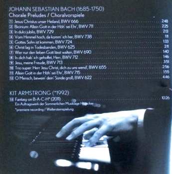 CD Johann Sebastian Bach: Kit Armstrong 