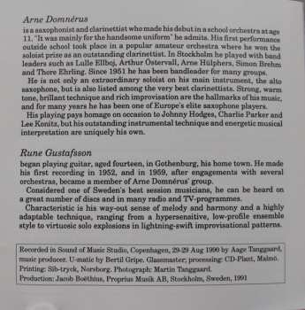 CD Arne Domnérus: Sketches Of Standards