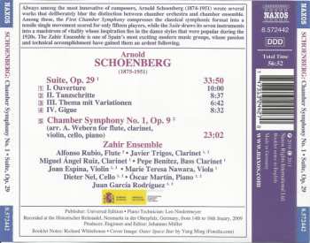 CD Arnold Schoenberg: Chamber Symphony No. 1, Op. 9 / Suite, Op. 29