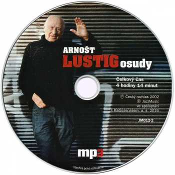 CD Arnošt Lustig: Osudy DIGI