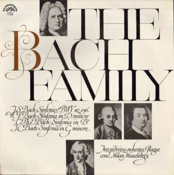 LP Ars Rediviva Ensemble: The Bach Family
