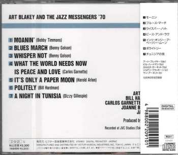 CD Art Blakey & The Jazz Messengers: Jazz Messengers '70