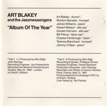 CD Art Blakey & The Jazz Messengers: Album Of The Year